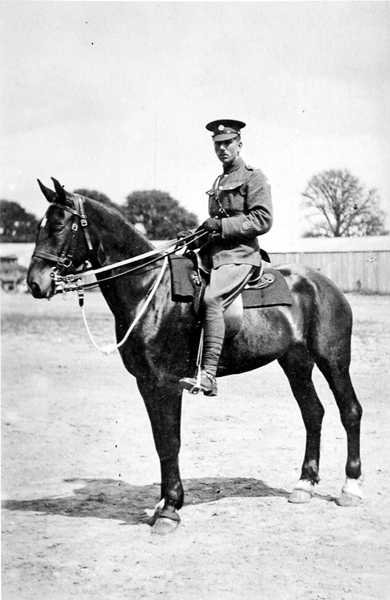 Staff Sergeant Major B.E.G Freeman on Spider, Canterbury by English Photographer
